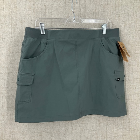 Eddie Bauer Pants - Eddie Bauer Christine Skort Women XL Balsam‎ Green Cargo Hiking Gorpcore NEW